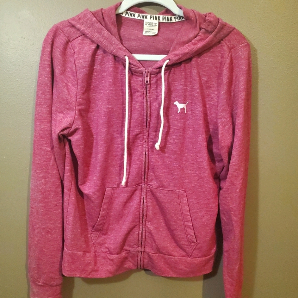 Pink full zip